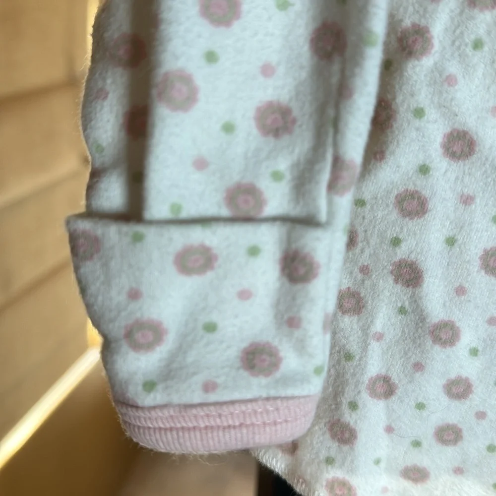 Under the Nile 100% Organic Cotton Kimono Side Snap Top & Pant Set Sz 0-3 Mths